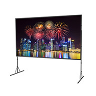 Portable projection screens