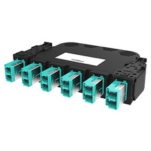 Infinium Ultra HDCA Cassette - 12 Fiber - LC Duplex to MPOM - OM4 - Universal Polarity