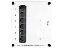 6-Port Cat 6 Network Interface Module