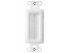Cable Access Strap, White, 5-Pack