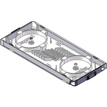 Compact Splice Tray Kit, Fusion Splice Single Fiber - 12 Fiber (For Q-Series Wall Mount Enclosures Only)