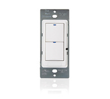 Low Voltage Wall Switch, 1-Button w/LED, White