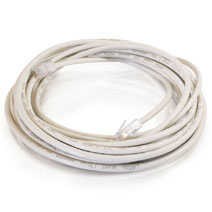 Q-Series Patch Cords, CAT6, Non-Booted, White, 10 FT