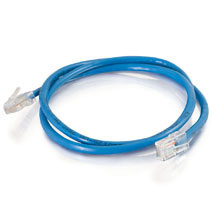 Q-Series Patch Cords, CAT6, Non-Booted, Blue, 10 FT