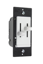 LS Series Dual Fan Speed Control|Dimmer, White