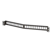 TechChoice Angled Patch Panel Kit Unloaded 24 Port