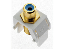 Blue RCA to F-Connector, White