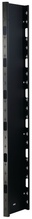 MM20 Narrow End Panel - for MM20730 channel and MM20730FXD 4-Post racks behind a MM20VMD710 or wider manager - Black