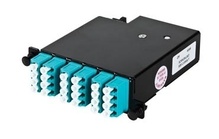 Infinium M4 Cassette - 6 LC Quad Adapters to 2 MPO FTYPE A 50 LOMF - T3 - 2 MPOM