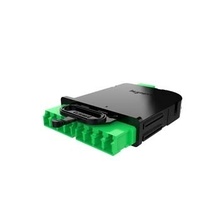 Infinium High Density HDM8 Cassette - OS2 - 8 Fiber - LC Quad - 1 MPO F - APC - Tier 1 - Method A