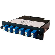 Infinium Core M2 Cassette - 12 Fiber - LC Duplex to MPOM - OS2 - Universal Polarity