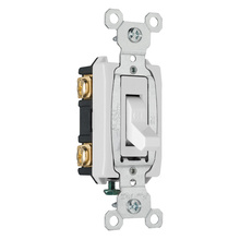 Hard Use Specification Grade Switch, White