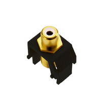 RCA to F-Connector, Black