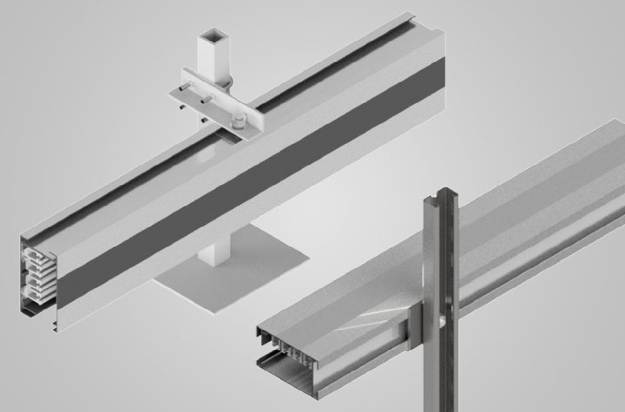 Image showing T3 busway mounting options available
