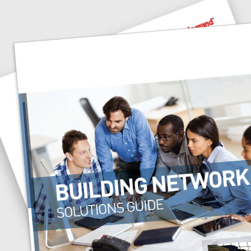 Screen shot showing Building Network brochure