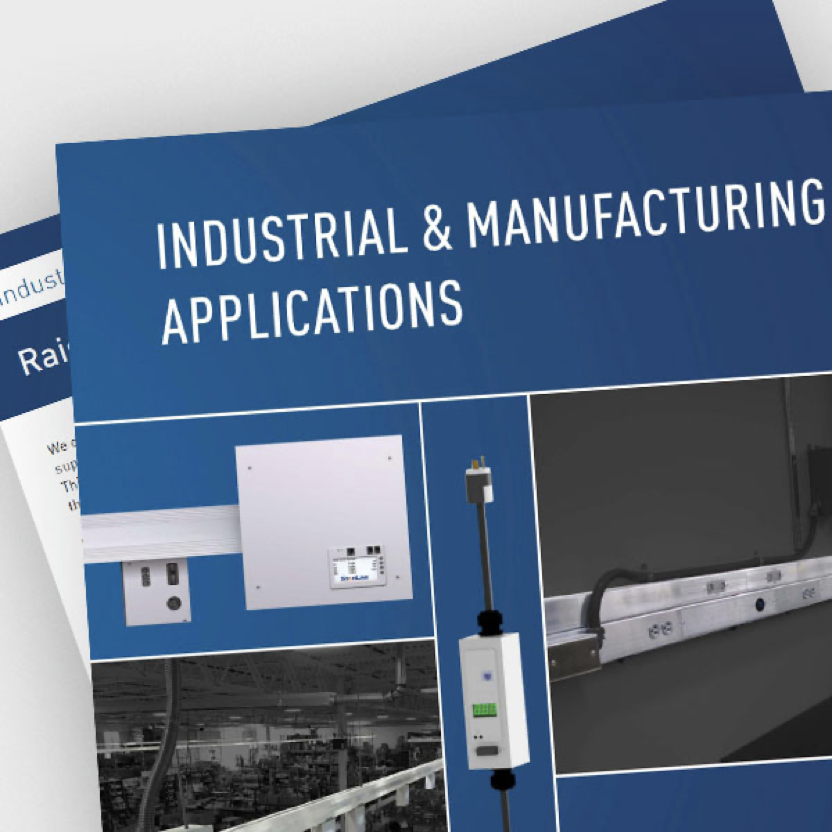 Screen shot of T5 series Industrial & Manufacturing Applications brochure