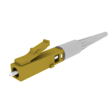 Infinium Keyed LC Splice-On Connector (SOC) For 900 Micron Fiber, 9/125 Single-Mode OS2 50 Pack Green