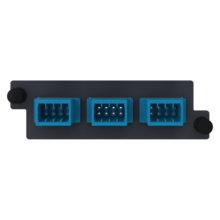 Infinium acclAIM, Fiber Conversion Adapter Panels, 24 Fiber, Blue