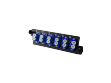Infinium M4 HDFP Adapter Panel, SM OS2, 6 LC, Duplex, 12F, Blue